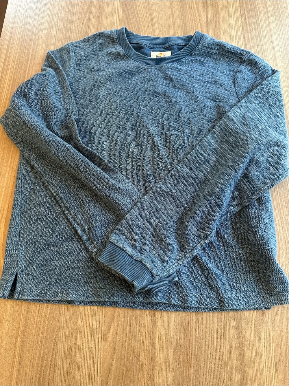Marine Layer Indigo Sweatshirt